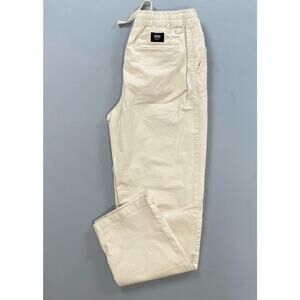 VANS Range Elastic Relaxed Fit Pull On 5-Pocket Skate Jogger Pants. Men's XS EUC